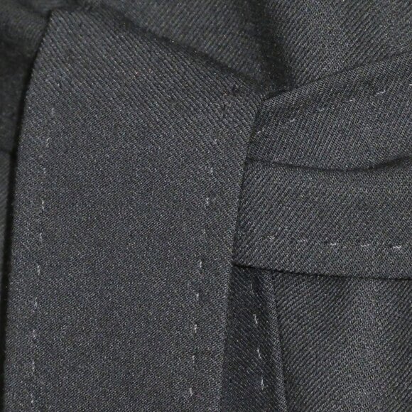 Burberry Vintage Black Wool Blend Coat /Jacket Size 48/ US Size 16 - Picture 9 of 13